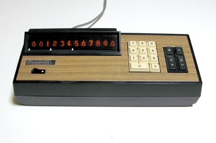 Pelmel licht tegel Casio desktop calculator
