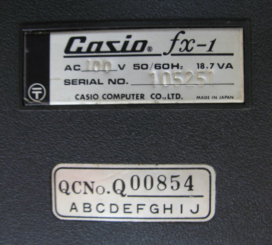 casio electrical engineering calculator japan