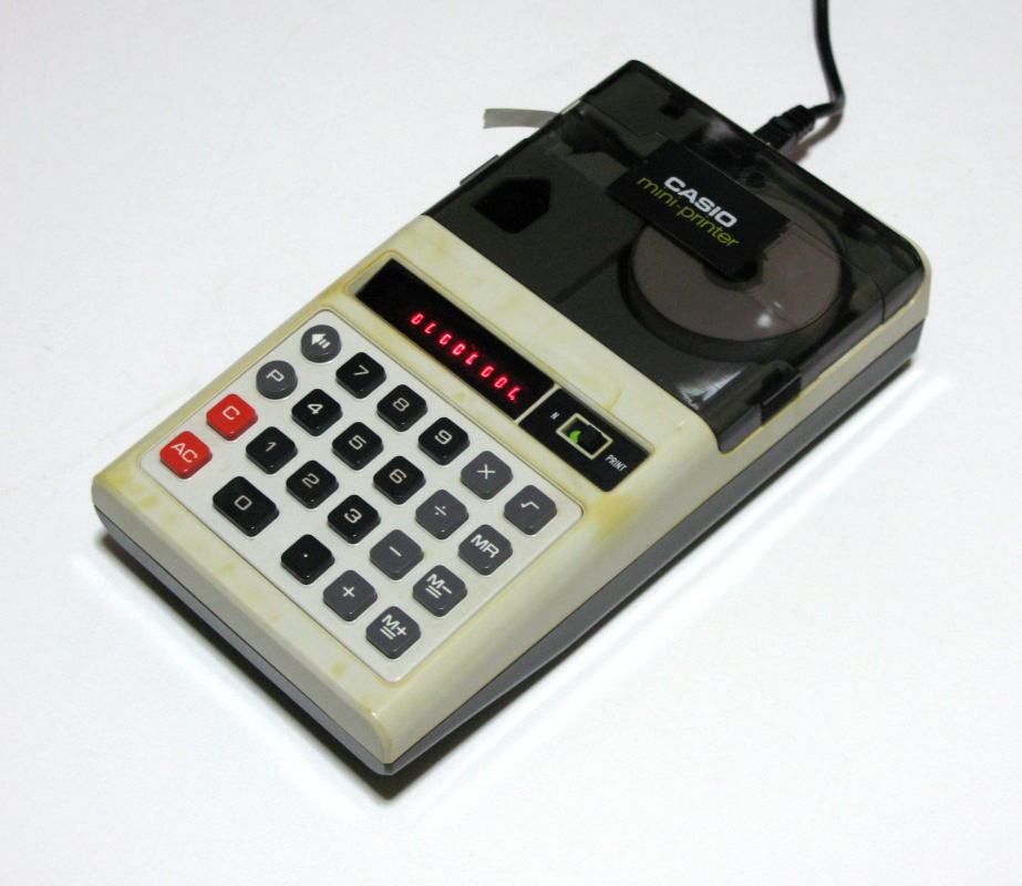 Casio LED type calculator Casio LED type calculator
