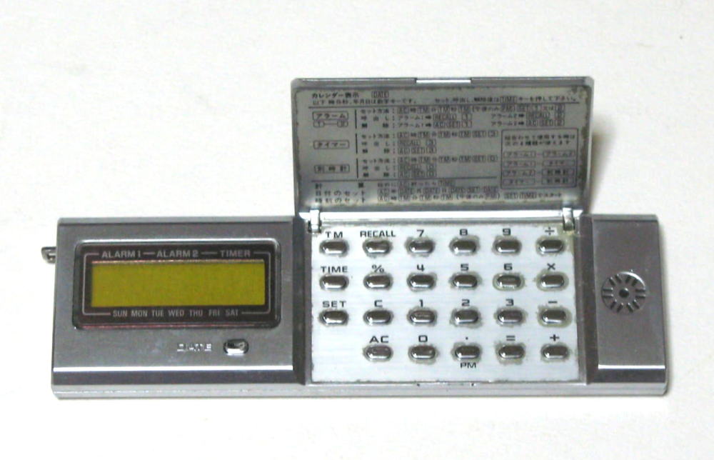 CASIO - 【CASIO MQ-1】カシオ ビンテージ 電卓 ペンダント 懐中時計電卓 CASIO - 【CASIO MQ-1】カシオ ビンテージ 電卓 ペンダント 懐中