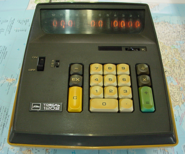 電卓 東芝 BC-1414 1970年代 レトロ 電卓のYahoo!オークション