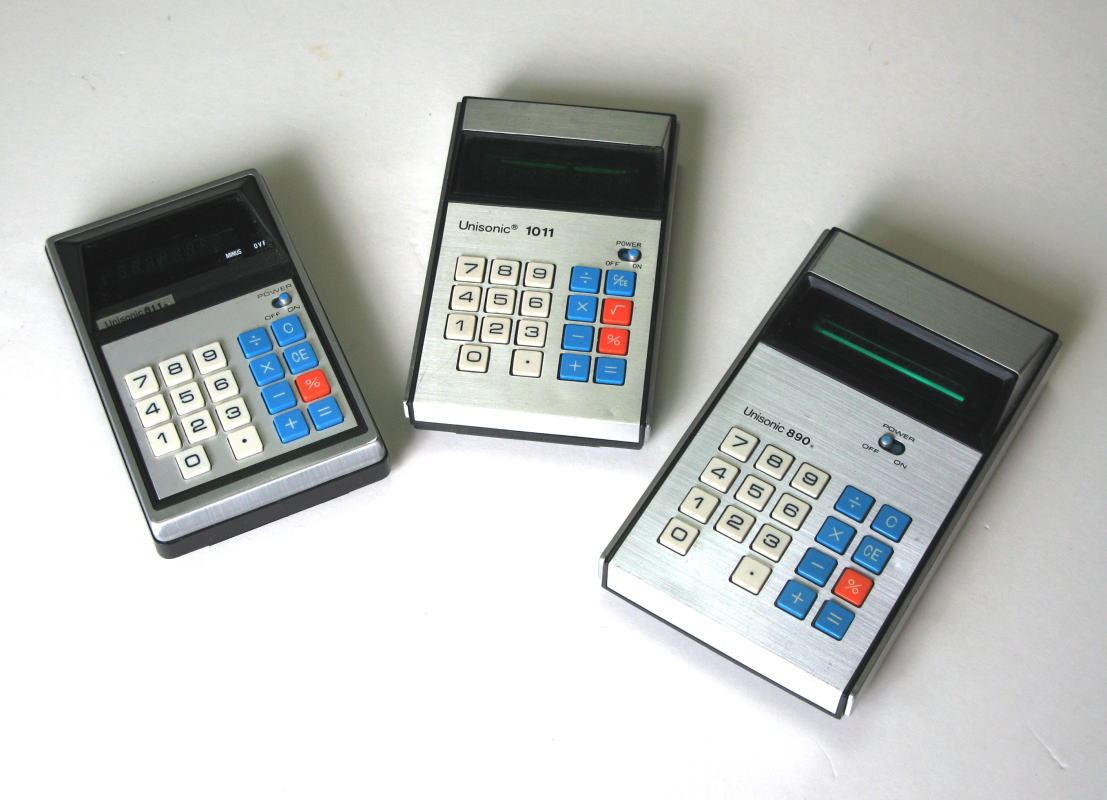 60'S 70'S ヴィンテージ 美品 LED 電卓 Unisonic 21 Unisonic 21 Jimmy