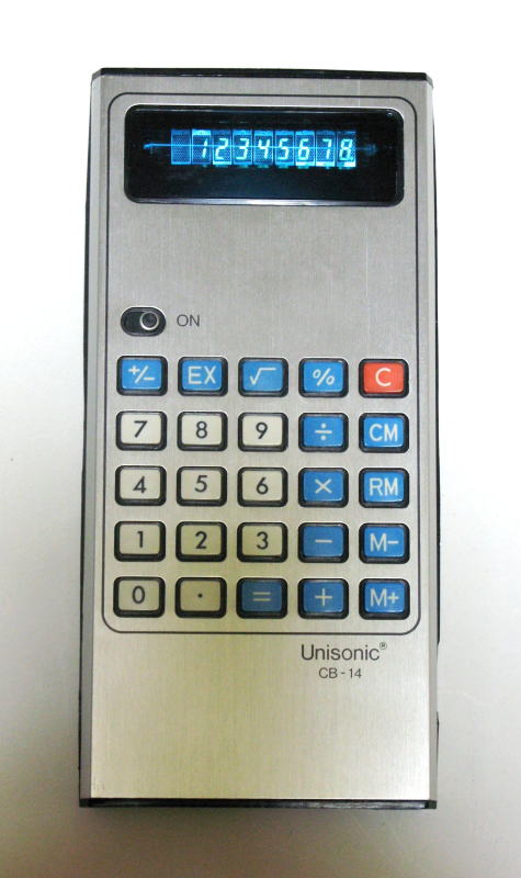 60'S 70'S ヴィンテージ 美品 LED 電卓 Unisonic 21 60'S 70'S