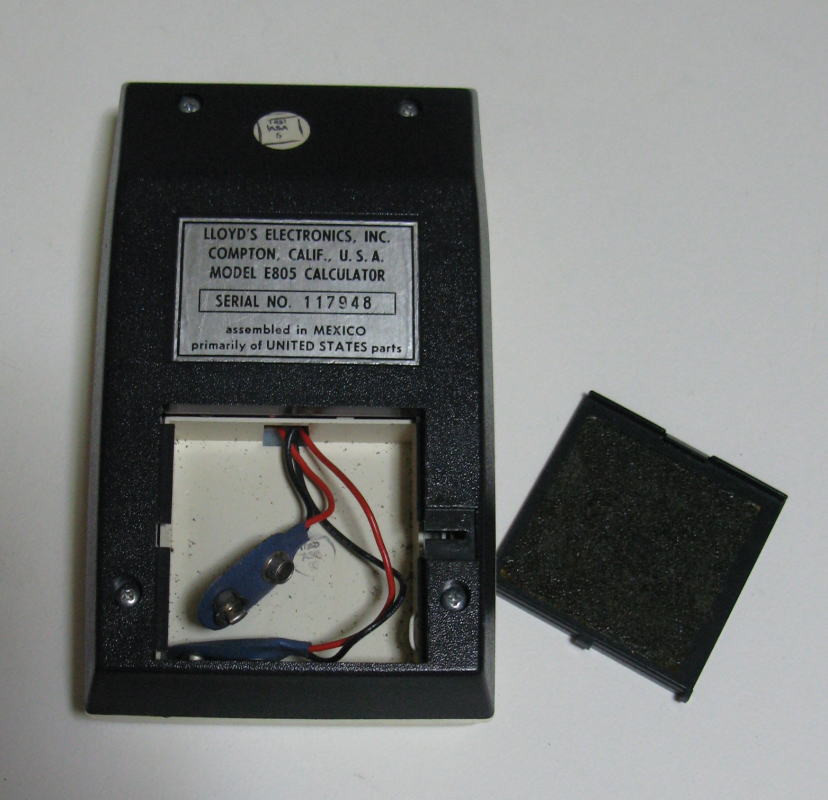 First LCD calculator